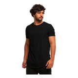 Camiseta Plus Size Oversized Longline Blusa Masculina Swag