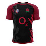 Camiseta De Rugby Picton Inglaterra Mundial 2023 Reforzada