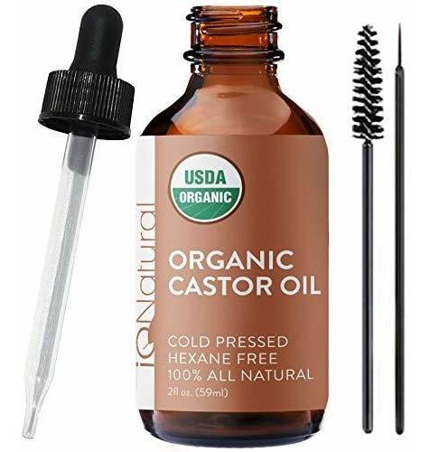 Tratamientos Para Pestaña Castor Oil For Eyelashes - 100% Us