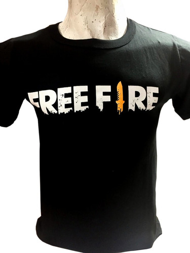 Remera  Free Fire Gamer Niño Hombre