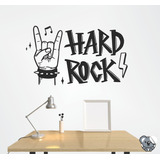 Adesivo De Parede Hard Rock