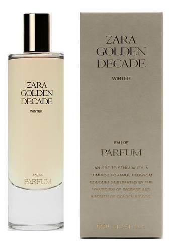 Golden Decade Winter Edp 80 Ml / Zara