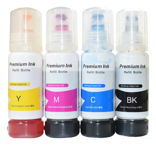 Pack Tintas 2x 544 Refill Ink Para L3110 L3150 L519  