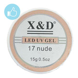 Gel Xed X&d Xd Original Nude Pink 15g Alongamento Unha Cores