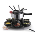 Conjunto De Fondue 18 Peças Panela De 1,4 Litros