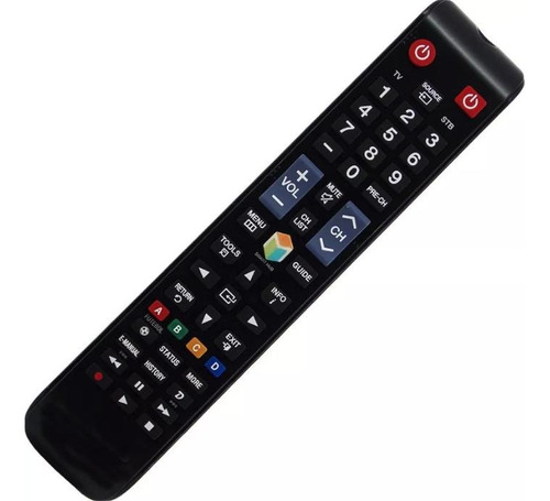 Controle Compatível Tv Lcd Samsung Smart Com Tecla Futebol Wlw