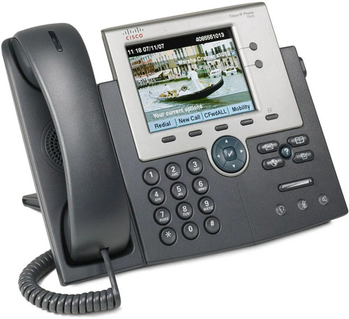 Telefone Voip Cisco Cp-7945g Display Colorido Novo Na Caixa