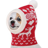 Gorro Navideño Para Perros Pequeños, Gorro Rojo Cálido Para