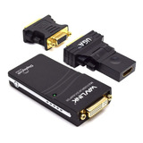 Usb A Vga  Dvi  Hdmi Adaptador Universal De Pantalla De...