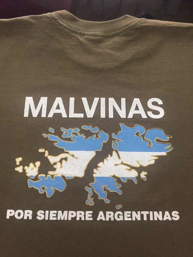 Remera Malvinas Son Argentinas