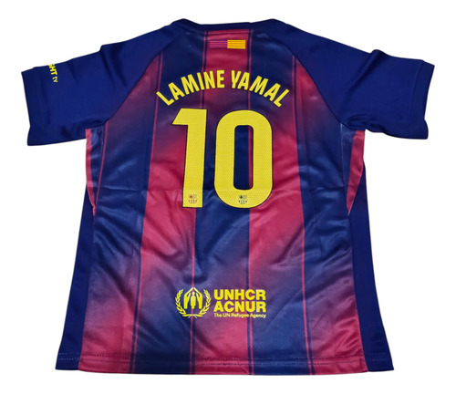 Playera Y Short Alta Calidad Barcelona Niño | Meses sin interés