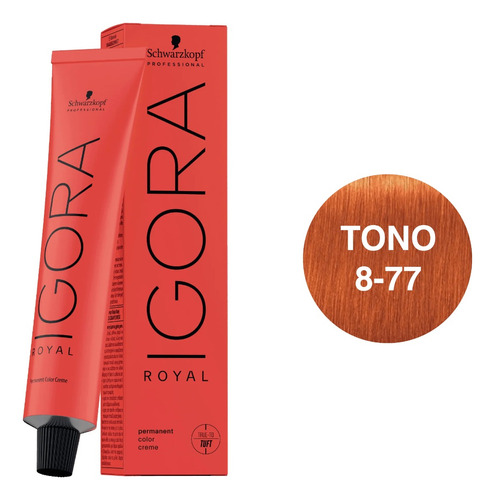 Igora Royal Tin Permanente 8-77 - g a $398