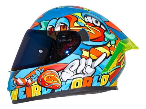 Casco Integral Certificado Nueva Coleccion Shaft Sh526 Sp