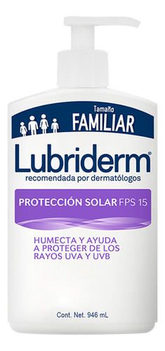 Crema Corporal Lubriderm Fps 15 X 946 Ml