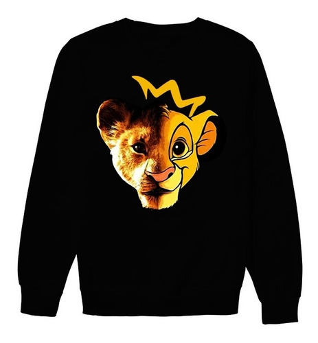 Sudadera Sweater Rey Leon Corona Rey Lion King Unisx C Envio