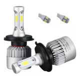 2 X Bombillos Led Luz Moto O Carro 16.000 Lm H4-s2 Hi / Low