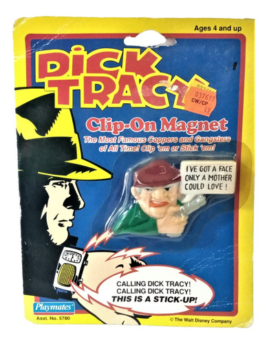 Vintage Dick Tracy Clipons Magnet