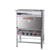 Horno Pizzero 6 Moldes Multiple Con Anafe