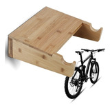 Soporte De Pared Para Bicicleta De Carretera De Pino Estante