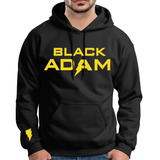 Sudadera Black Adam Amarillo Shazam Dc Hoodie Hombre