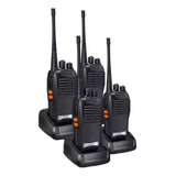 Kit 4 Unidades Rádio Professional Baofeng Bf-777s Walk Talk