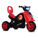 Moto Eléctrica De Juguete, Triciclo Para Rojo O Azul 