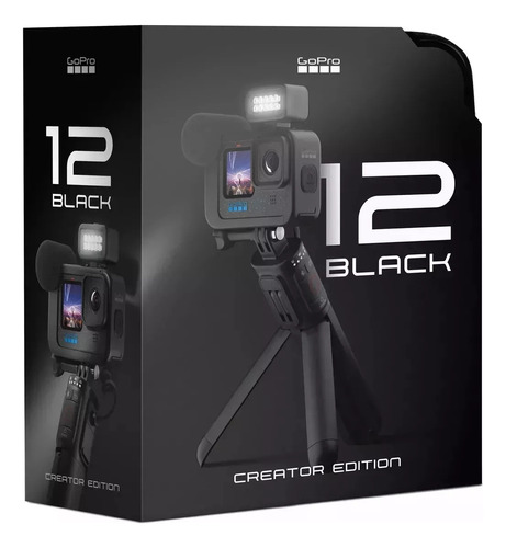 Camara Go Pro Hero 12 Negro Creator Edition