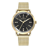 Relógio Feminino Technos Style Dourado Prova D'água 2036mmc