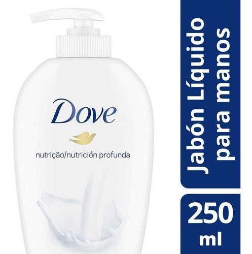 Dove Beauty Cream Wash Manos Jabon Liquido X 250ml