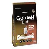 Ração Golden Duii Mini Bits Cão Adultos Frango E Carne 3 Kg