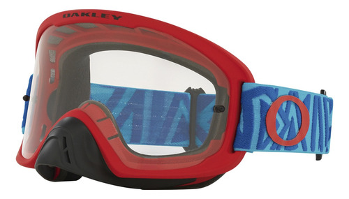 Óculos De Proteção Goggles O Frame 2.0 Pro Mx Red Clear