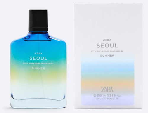 Zara Seoul Summer 100ml Eau De Toilette Para Hombre