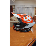 Casco Motocross Just1 Rave + Gafas 100% Espejadas