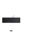 Teclado Alambrico Quaroni Usb 104 Negro Taq01