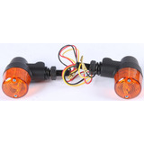 K&s Style 3 Led Luz Direccional Negro Con Micas Ambar