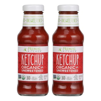 2 Pack Ketchup Orgánica Sin Azúcar Primal Kitchen 320g C\u002Fu | Envío gratis