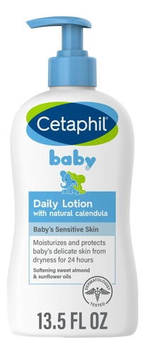 Cetaphil Loção Diária Hidratante Baby 24 Horas 399ml  Eua