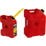 Bidon Combustible Rojo 8lts C/pico Moto Avenida