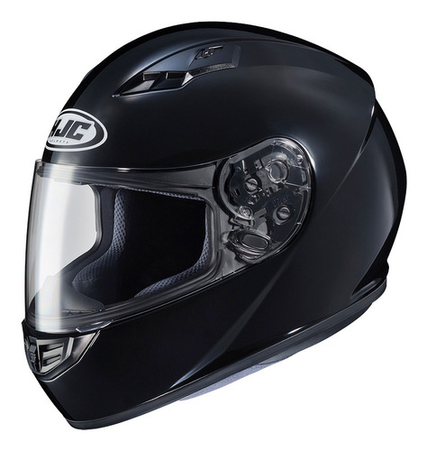 Casco Moto Hjc Integral Cs-15 Sólido Black