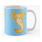 Taza Ajolote Unicornio Dorado Legendario Calidad Premium