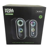 Parlante Pc Gamer Noga Party Ng-bt266 Led Colors Bluetooth