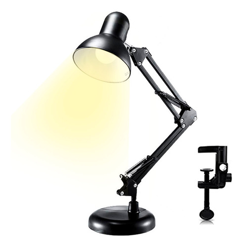 Lámpara De Escritorio Gadnic Articulada Ajuste Flexible E27