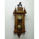 Antiguo Reloj De Pared Thomas Haller A Pendulo Circa1860