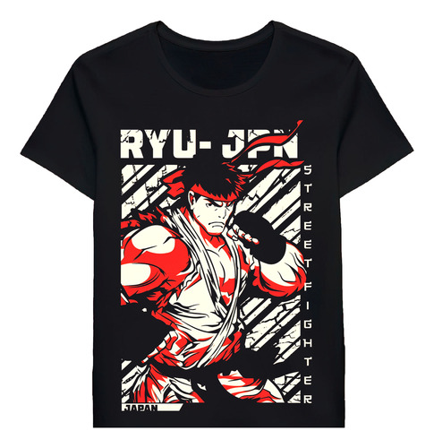 Remera Ryu Street Fighter 80754402