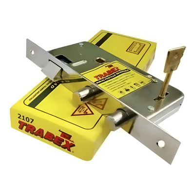 Cerradura Trabex 2107 De 6 Combinaciones Puerta Pernos Color Plateado | Envío gratis