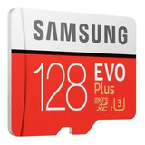 Samsung Evo Plus Memoria Micro Sd 128gb Clase 10 Uhs 3  4k