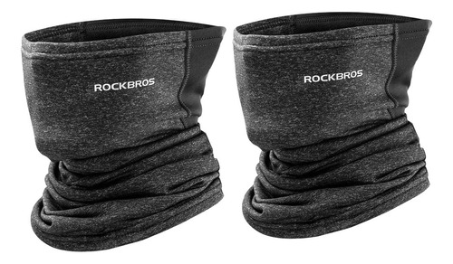 Pack 2 Bandana Térmica Cuello Elástica Rockbros Deporte Bici