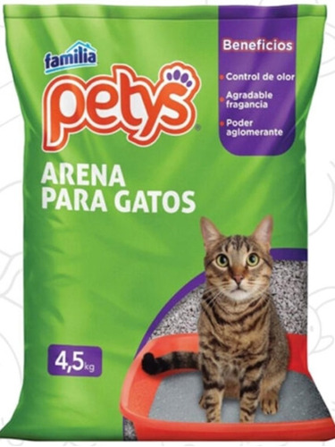 Arena Sanitaria Gatos Control Olor Aglomerante 