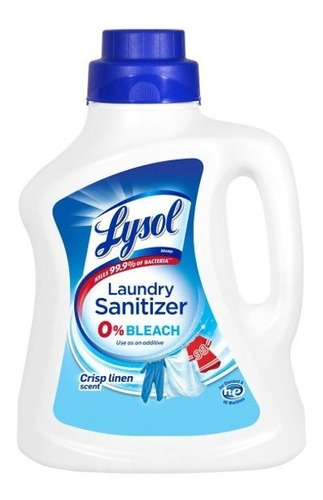 Lysol Detergente Desinfectante Para Ropa 90 Oz Importado