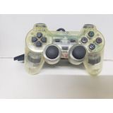 Controle Joystick Sony Playstation Dualshock 2 Cristal